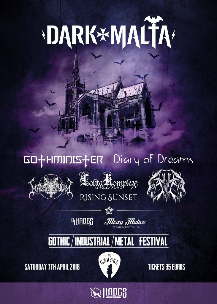 Dark Malta - Gothic/ Industrial/Metal Festival 2018